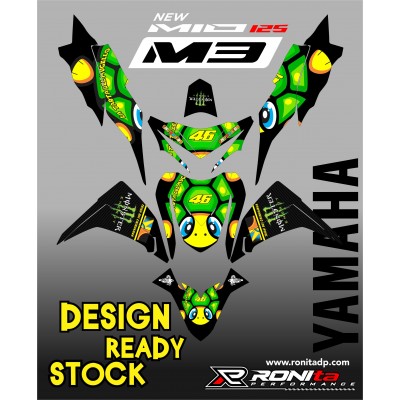 Decal Fullbody Yamaha Mio M3 125